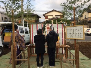 【千葉県柏市】T様邸地鎮祭 (2)