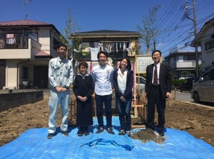 春日部市I様邸地鎮祭 (2)