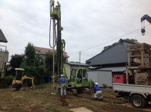 埼玉県三郷市K様地盤改良工事